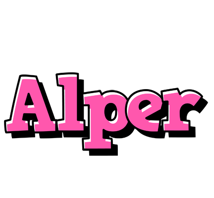 Alper girlish logo
