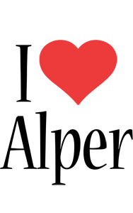 Alper i-love logo