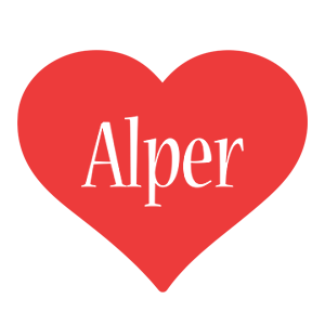 Alper love logo