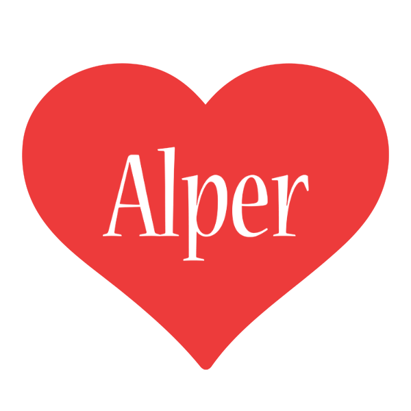 Alper love logo