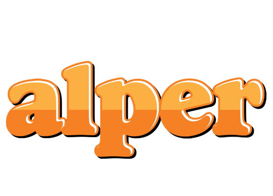 Alper orange logo