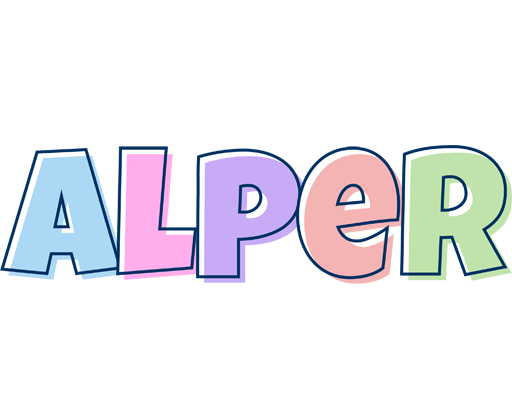 Alper pastel logo
