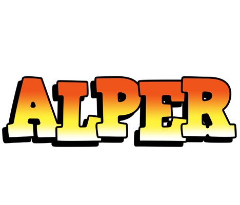 Alper sunset logo