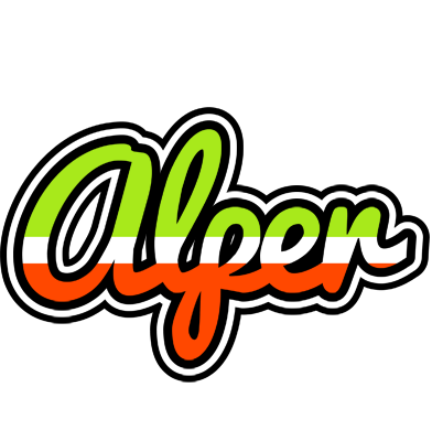 Alper superfun logo