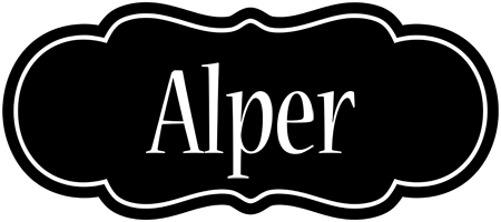 Alper welcome logo