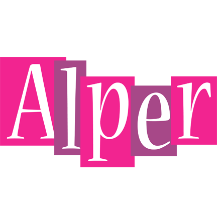 Alper whine logo