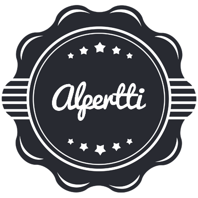 Alpertti badge logo