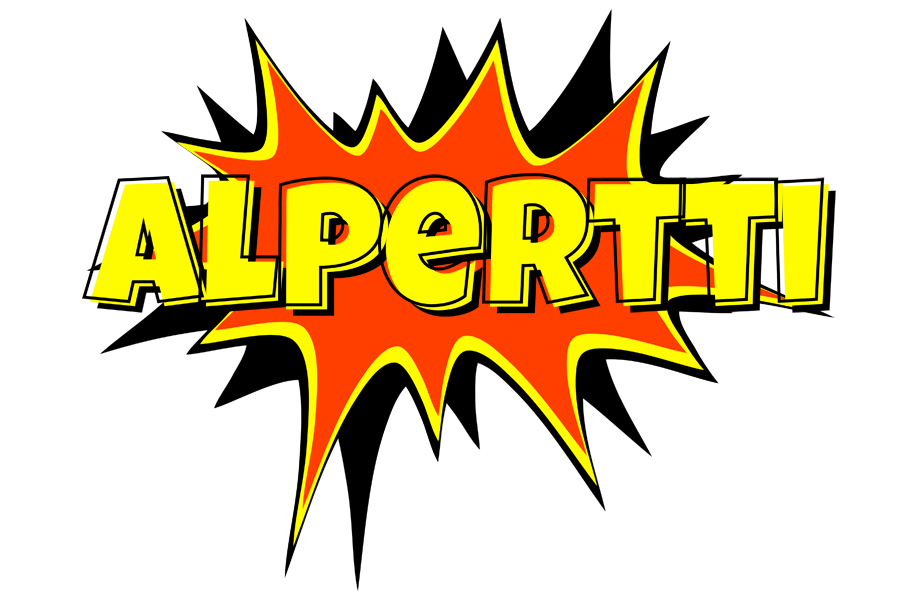 Alpertti bazinga logo