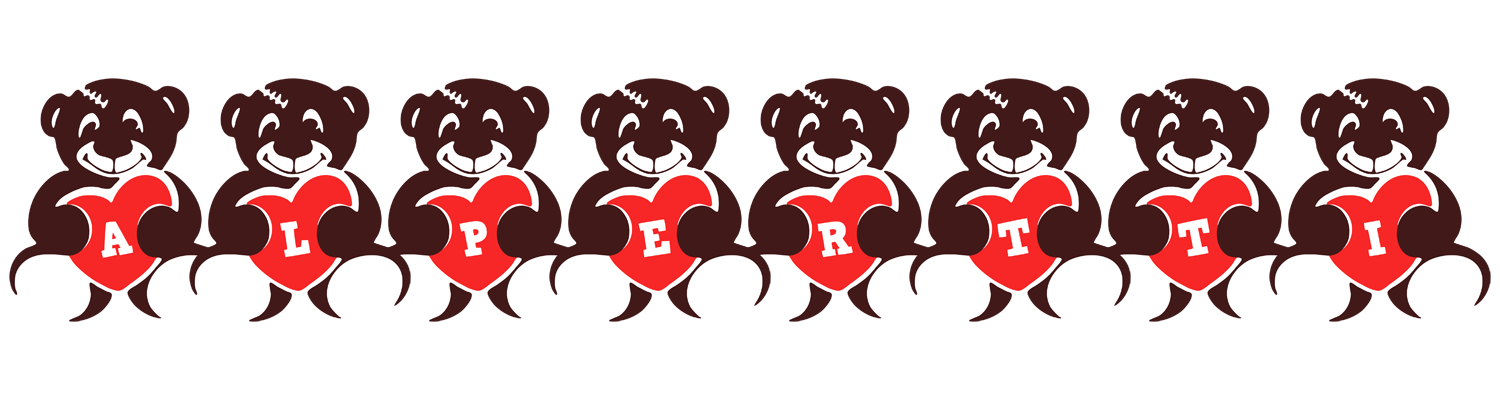 Alpertti bear logo