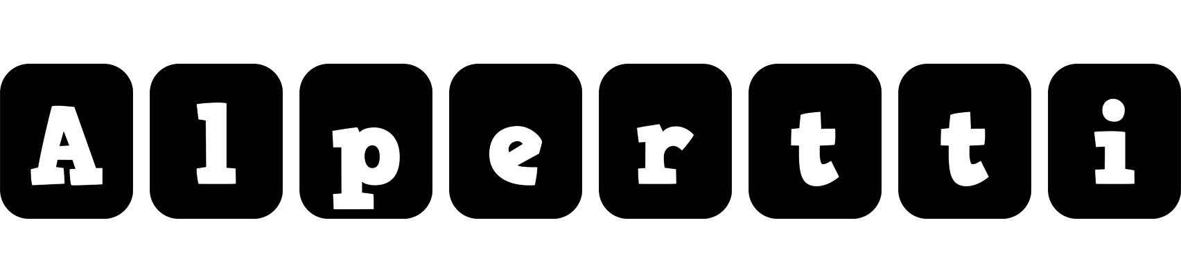 Alpertti box logo