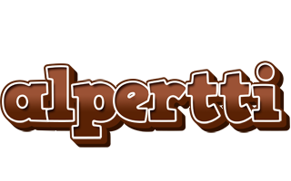 Alpertti brownie logo