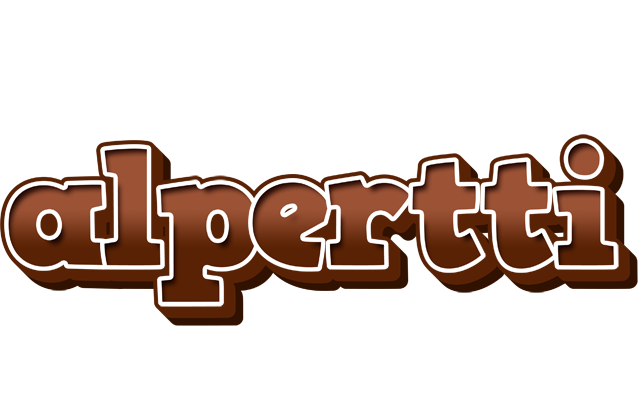Alpertti brownie logo