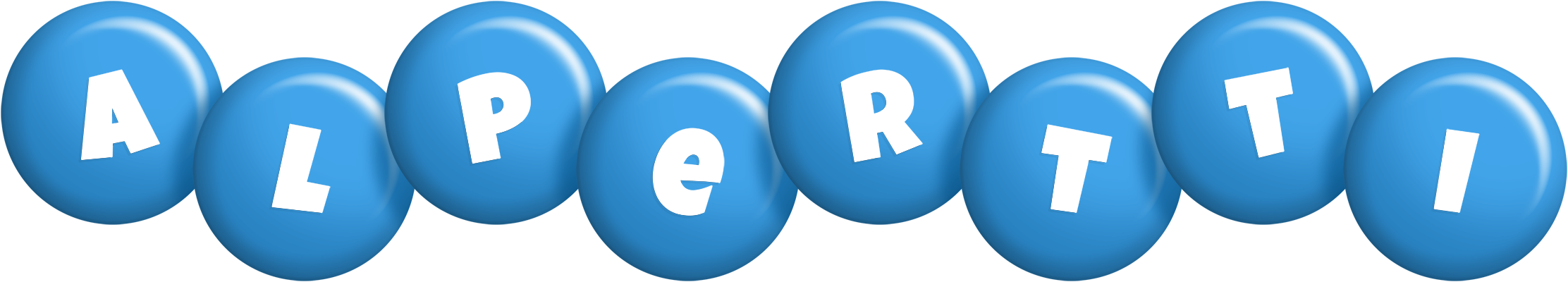 Alpertti candy-blue logo