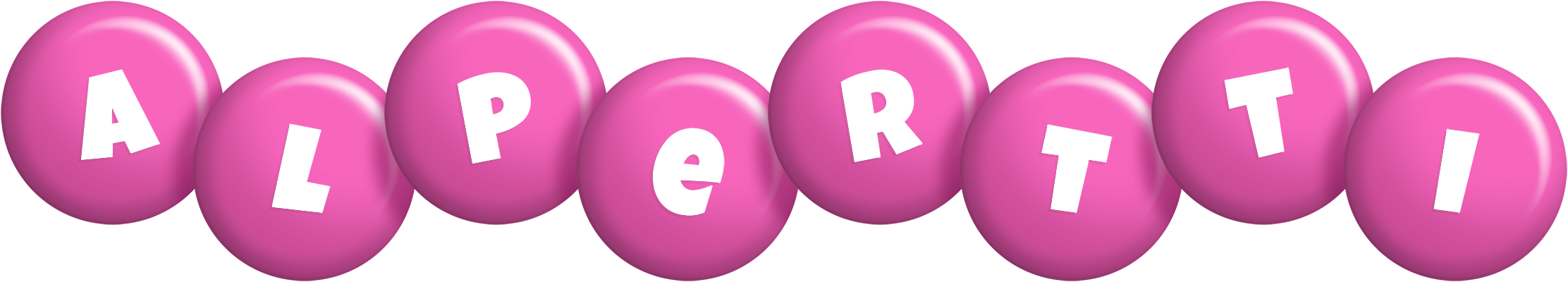 Alpertti candy-pink logo