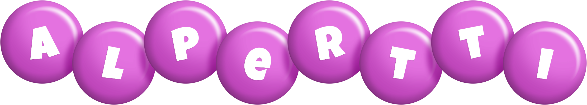 Alpertti candy-purple logo
