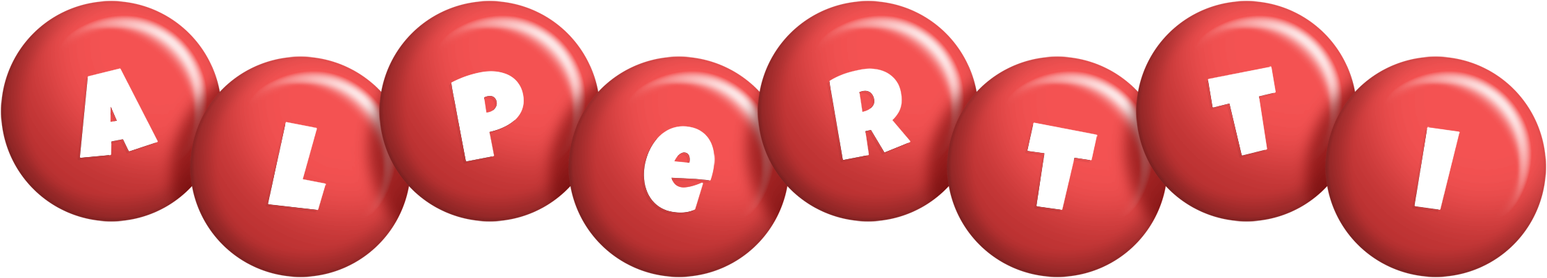 Alpertti candy-red logo