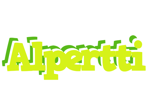 Alpertti citrus logo