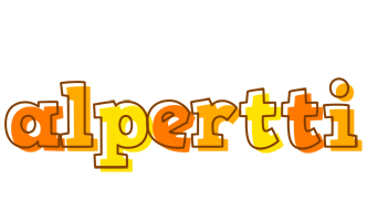 Alpertti desert logo