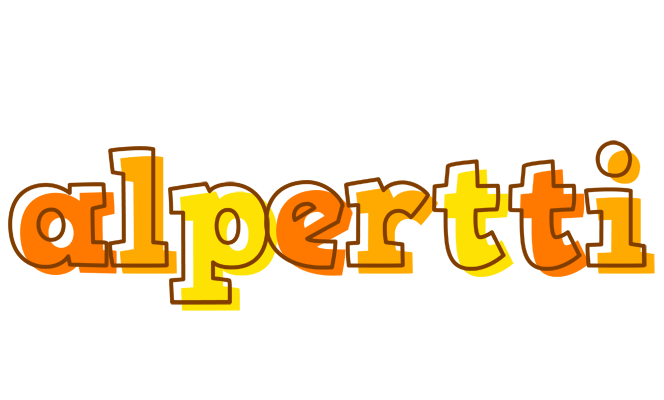 Alpertti desert logo