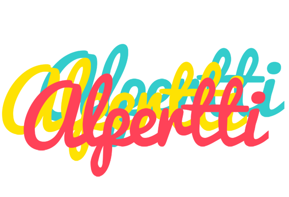 Alpertti disco logo