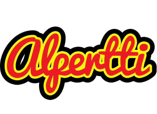 Alpertti fireman logo