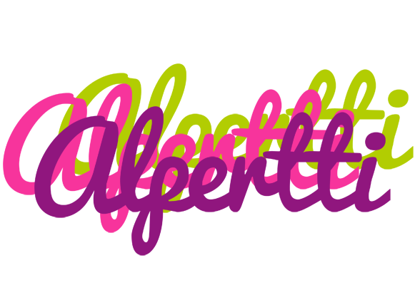 Alpertti flowers logo