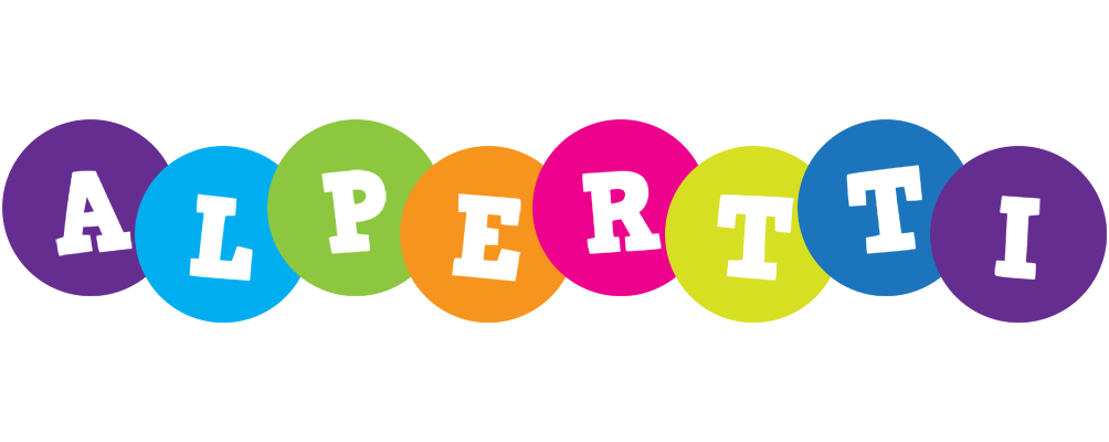 Alpertti happy logo