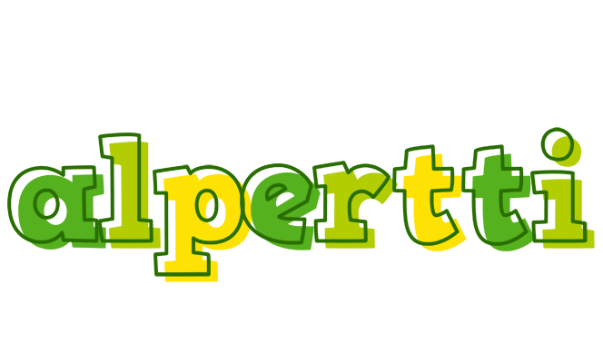 Alpertti juice logo