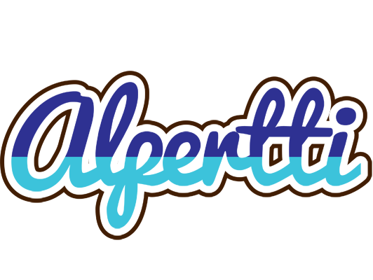 Alpertti raining logo