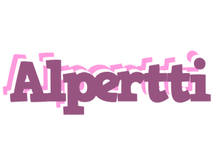 Alpertti relaxing logo