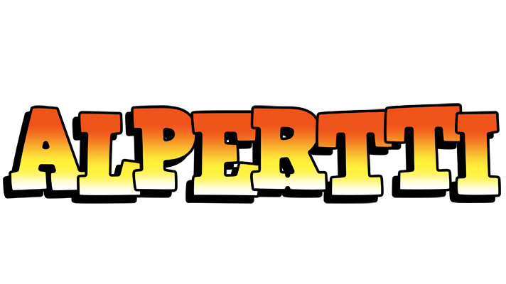 Alpertti sunset logo