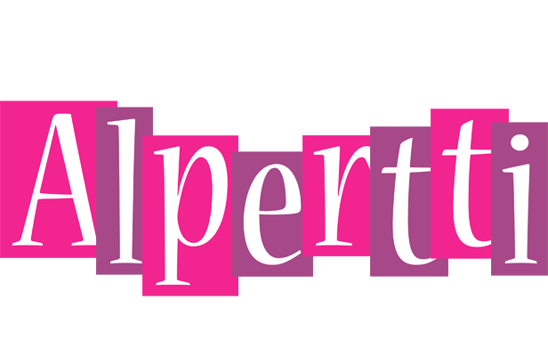 Alpertti whine logo