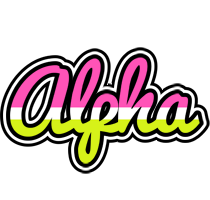 Alpha candies logo