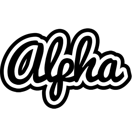 Alpha chess logo