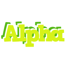 Alpha citrus logo