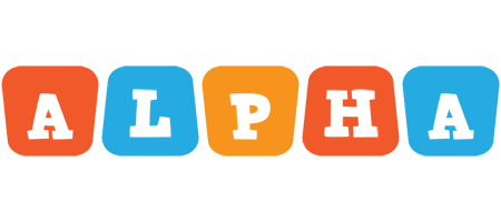 Alpha comics logo