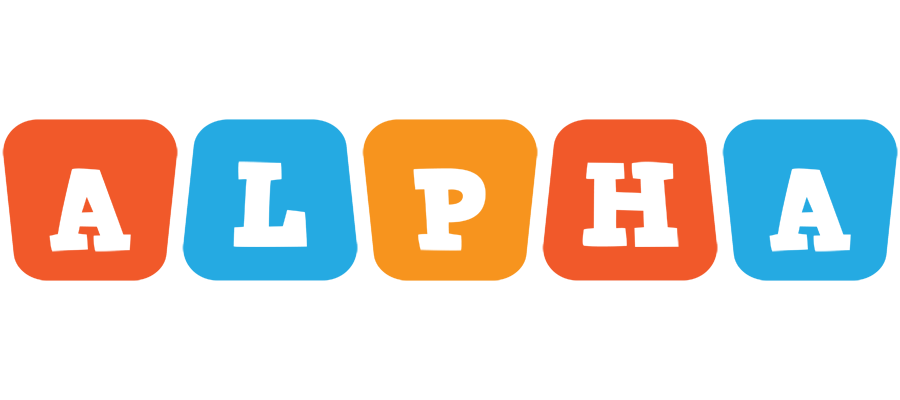 Alpha comics logo