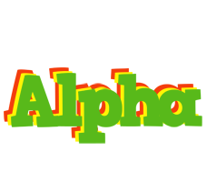 Alpha crocodile logo