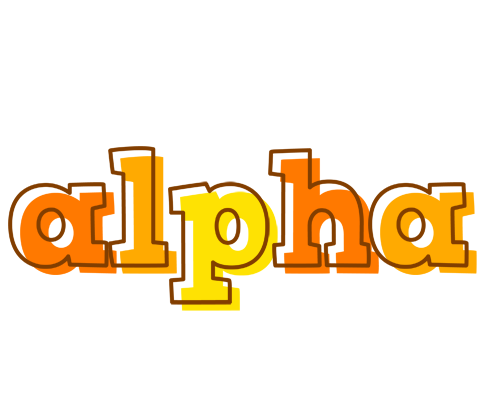 Alpha desert logo