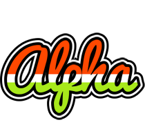 Alpha exotic logo