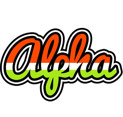 Alpha exotic logo