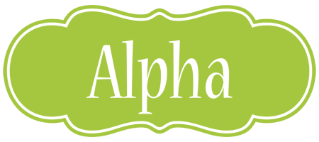 Alpha family logo