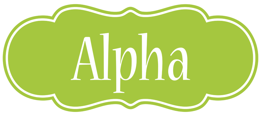 Alpha family logo