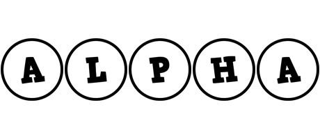 Alpha handy logo