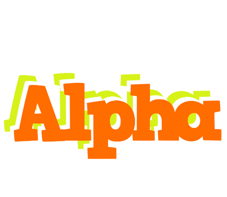Alpha healthy logo
