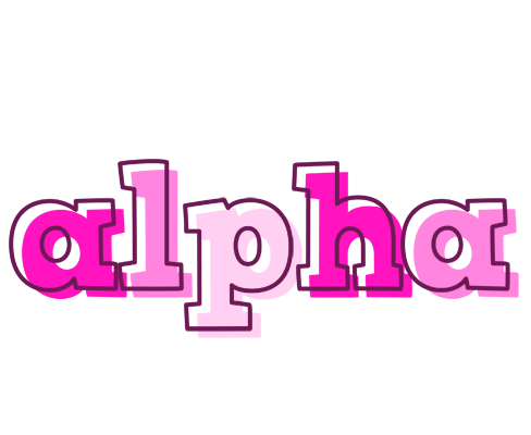 Alpha hello logo