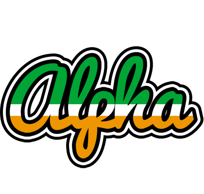 Alpha ireland logo