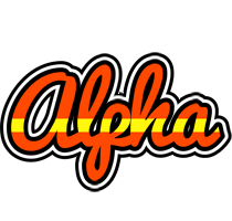 Alpha madrid logo