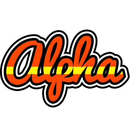 Alpha madrid logo