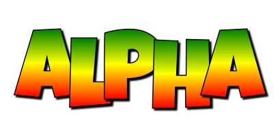 Alpha mango logo